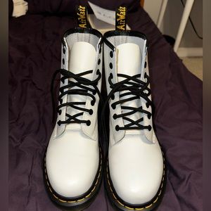 White Dr. Martens